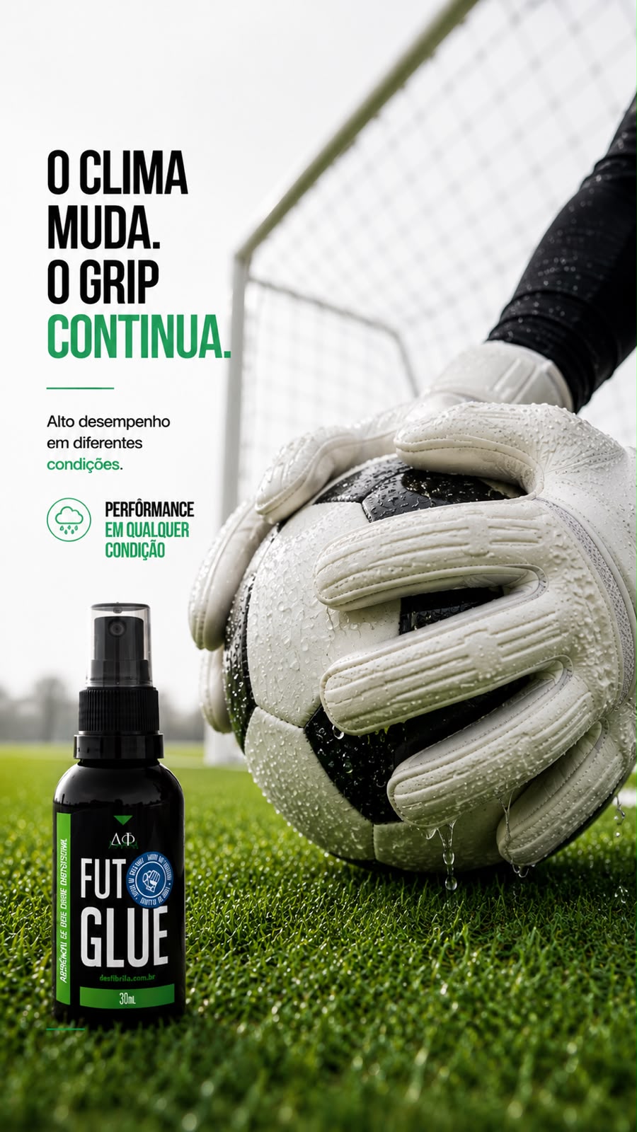 Fut Glue - Grip para Luva de Goleiro - Imagem 6
