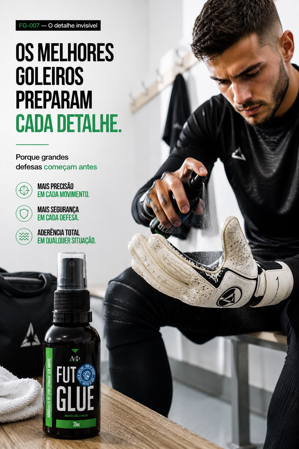Fut Glue - Grip para Luva de Goleiro - Imagem 2