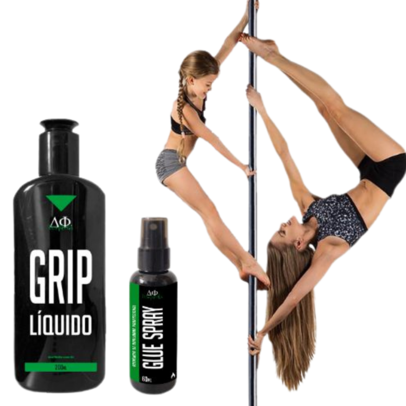 Kit Glue Spray e Grip Líquido 200 ml