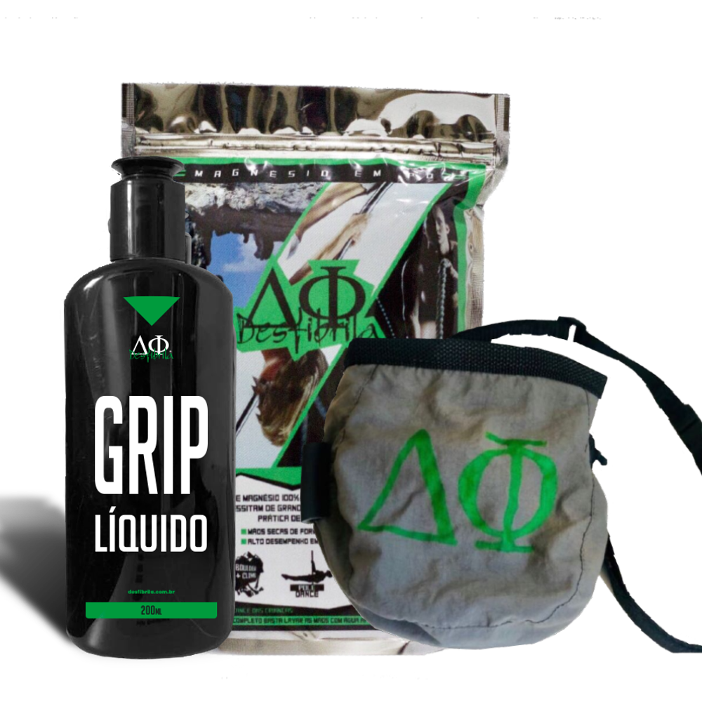 Power Pack+Grip Líquido+Porta Magnésio
