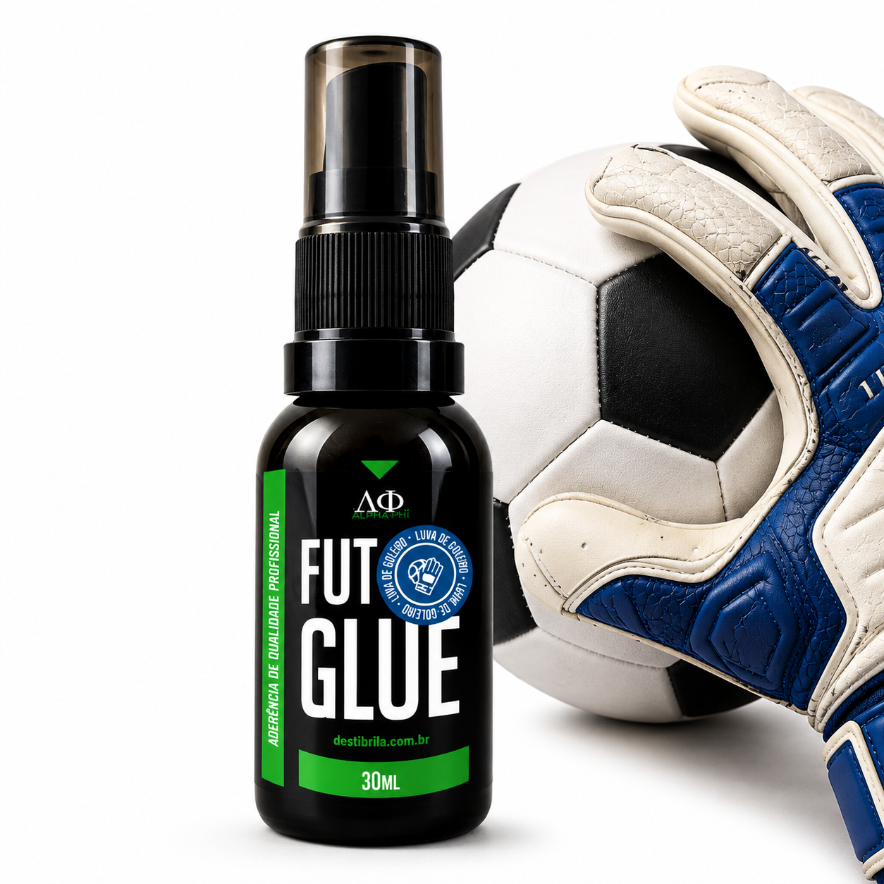 Grip Fut Glue Para Luva De Goleiro Spray Anti Slip | Melhor Aderência | Desfibrila